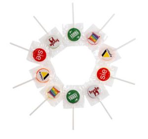 Branded Mini Lollipops