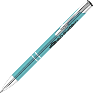 Electra Classic Ballpen- Light blue with printing
