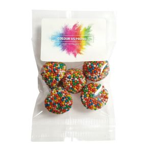 Printed Pride Mini Treat Bag- Rainbow Berries