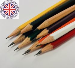 Branded Hexagonal Pencil Colour Dipped End