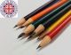 Branded Round Pencil Colour Dipped End